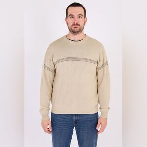 Canyon River Blues Men's Tan Crewneck Sweater
